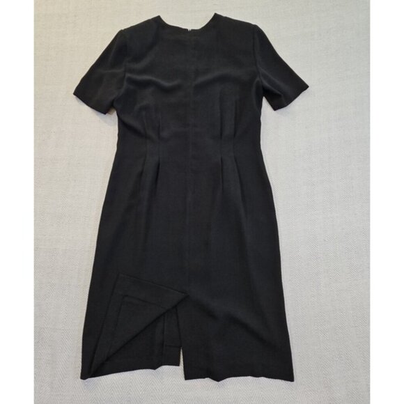 Debra Michaels Collection Dress Women's Size 14 Black Short Sleeve Embroidery - Picture 12 of 16